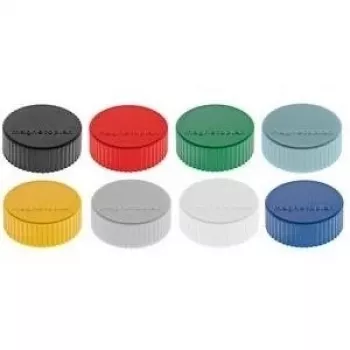 magnetoplan Discofix Round Magnet magnum, Black with Full-Core Ferrite, Holding Force approx. 2.0 kg (1660012)
