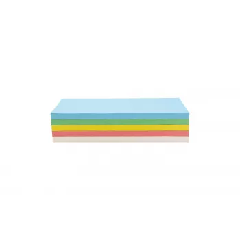 MAGNETOPLAN HOLTZ Self-Adhesive Rectangular Moderation Cards, Various Colours (Pink, Green, Yellow, White, Blue), 200 Cards 111151590
