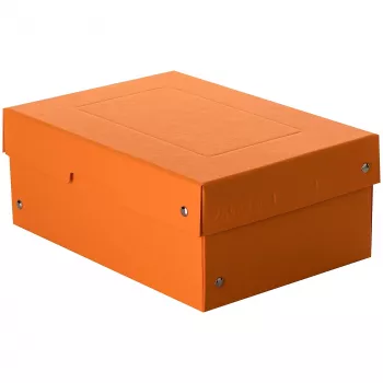 FALKEN PURE Storage Box 1250 Sheets Pastel Orange 18.0 x 25.0 x 10.0 cm, 1 Piece (22001848000F)