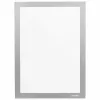Magnetoplan Info Frame magnetofix A3 Silver, Fold-Open Double-Sided Self-Adhesive Frame 1132032