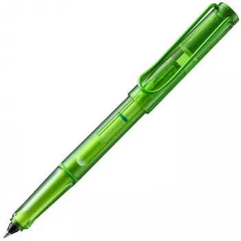 LAMY Balloon 2.0 rollerball pen lime with ergonomic grip zone and metal clip 1235965