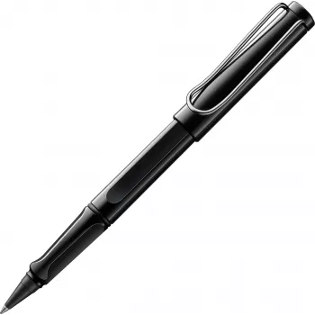 LAMY safari rollerball pen glossy black with black ink 1239949