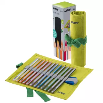 LAMY Plus coloured pencil set with sharpener (12 colours) 1226068