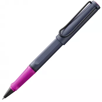 LAMY safari rollerball pen Pink Cliff blue ink medium 1238378