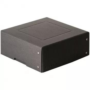 FALKEN PURE Storage Box 200x200mm for 1050 Sheets, Black, 21x21x8.5 cm 22001752000F