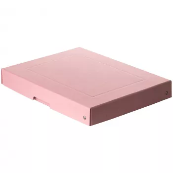 FALKEN PURE Storage Box A4 500 Sheets Pastel Pink 24 x 32 x 4 cm 22001880000F