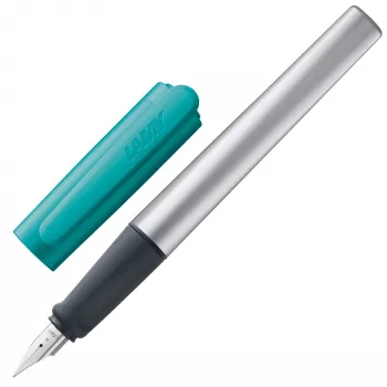 LAMY nexx Special Edition fountain pen emerald/silver medium (M) 1229415