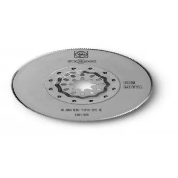 FEIN 63502174210 E-Cut Long-Life Bi-Metal HSS Saw Blade, Starlock, 85 mm, 1 Piece