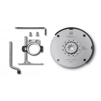 Fein 100 mm HSS Segment Saw Blade Set, 2-Piece, Star-Mount, for MultiMaster and Oscillating Multitools 35222952010
