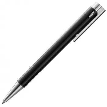 LAMY logo M+ ballpoint pen – matt black, medium black ink 1236428