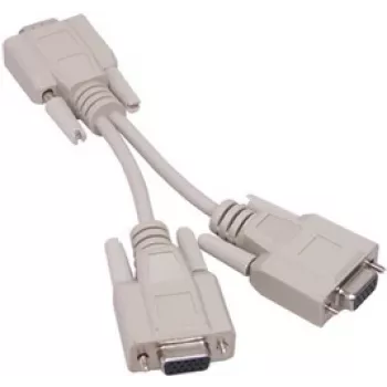 GoodConnections VGA Y-Splitter Cable 0.2m Black P-4302Y