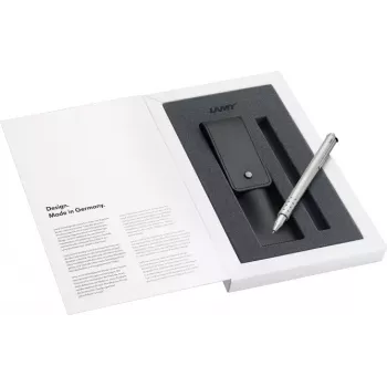 LAMY Swift rollerball pen gift set palladium 1238757