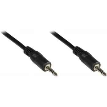 GoodConnections 3.5mm Stereo Jack Cable 2.5m Male to Male Black 1970-02