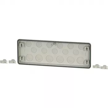 Eaton FL4-3 enclosure flange, grey polycarbonate, 329 x 23 x 116 mm 017236