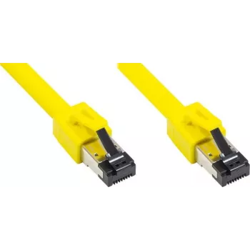 GoodConnections Alcasa Cat8.1 S/FTP Ethernet patch cable, RJ45, yellow, 1.5 m 8080-015Y