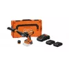 FEIN ASCM 18-4 QMP AS 18V Cordless Hammer Drill Driver with 2x 5.0Ah Batteries, ALG 80 Charger and Case 71161665000