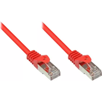 Good Connections 855R-003 Cat.5e SF/UTP Patch Cable, 0.3 m, Red