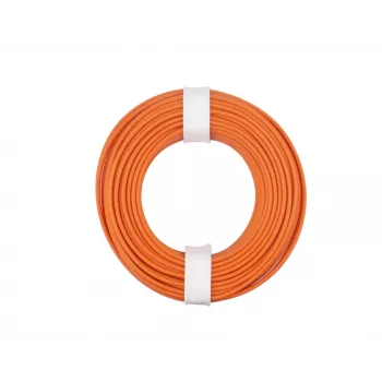 Donau Elektronik 175-017 LiY Stranded Core Cable 1 x 0.75 mm² Orange, 1 Piece