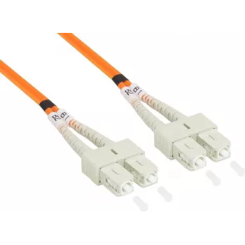Good Connections OM2 Duplex Multimode Fibre Optic Patch Cable SC/SC 5m LW-805SC