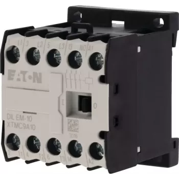 Eaton DILEM-10 Mini Contactor 3-Pole 230V AC Coil 9A 4kW IP20 3NO+1NO 052302