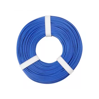 Donau Elektronik 125-052 Stranded Hook-up Wire 1 x 0.25 mm² Blue 50 m