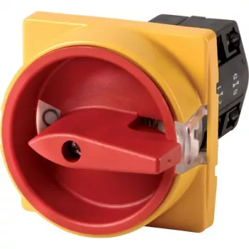 Eaton TM-2-8293/E/SVB Lockable Cam Switch 10 A 2-Pole 90° Red/Yellow 45485