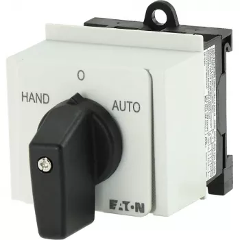 Eaton T0-1-15431/IVS 1-Pole Toggle Switch, Black/White 026991