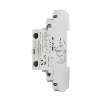 Eaton NHI12-PKZ0 Auxiliary Contact Block, 1NO+2NC, Side Mounting for PKZ0/PKE, White 072895