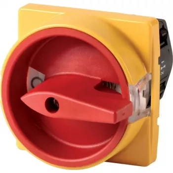 Eaton TM-1-8291/E/SVB Toggle Switch, 2-Pole, Wired, IP65, Red/Yellow, UL 508, IEC/EN 60947-3 045478
