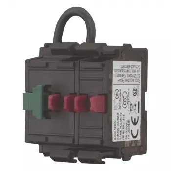 Eaton M22-K02SMC10 Power Relay, 2 NC, Front Mounting, Screw Terminals, Black 121474