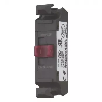 Eaton M22-FK01 Flat Rear Contact Element, 1 NC, Screw Terminals, Front Mounting 180791