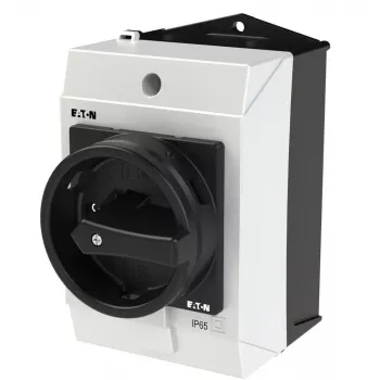 Eaton T0-2-1/I1/SVB-SW 3-Pole Toggle Switch, Black/White, 207148