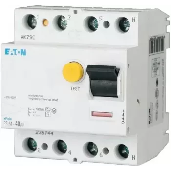 EATON PFIM-40/4/003-G/F residual current circuit breaker 40A 4-Pole 30mA Type F/G 187456