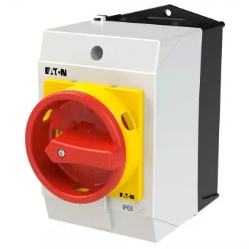 Eaton T0-4-8344/I1/SVB Cam Switch, 4-pole, 20 A, 690 V, 3 Positions, Front Mounting, Black Handle 207163
