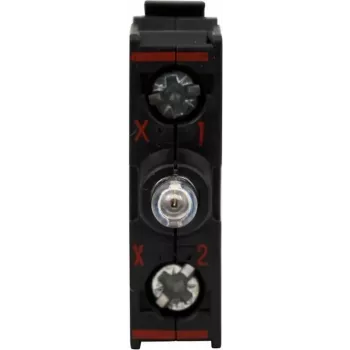 Eaton M22-LEDC230-R LED Indicator Light Element, Red, 230V AC, Screw Terminals