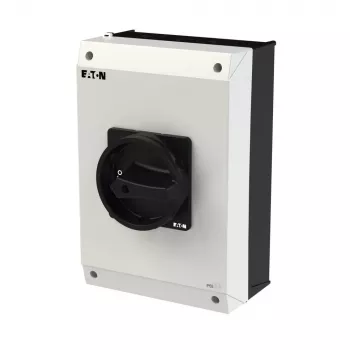 Eaton P3-63/I4/SVB-SW/HI11 rotary switch, 3-Pole, black/white 207345