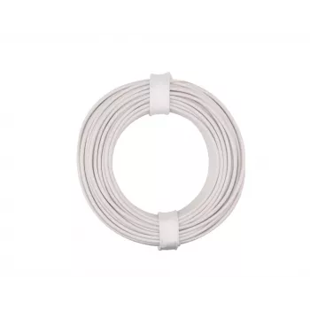 Donau Elektronik 175-015 LiY Stranded Wire 1 x 0.75 mm² White 10 m