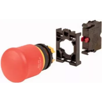 Eaton M22-PV-K01-BVP emergency stop pushbutton, 1 NC, pull release, IP66 110938