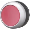 Eaton M22-DRL-R pushbutton switch, black/metallic/red 216946