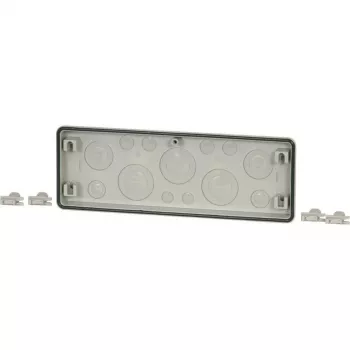 Eaton FL4-5 enclosure flange, grey plastic, 329 x 23 x 116 mm 021982