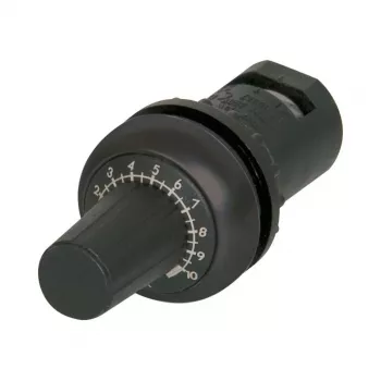 Eaton M22S-R1K Rotary Potentiometer, 1 kΩ, 0.5 W, Single-Turn, Linear