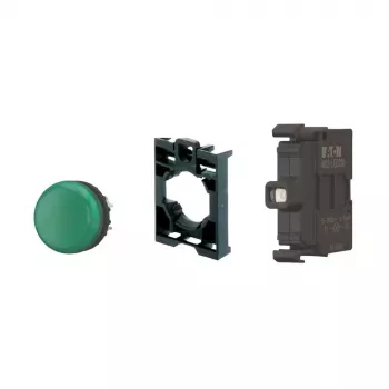 Eaton 132600 M22-L-G-LED230-BVP LED Indicator Light, Green, 230 V