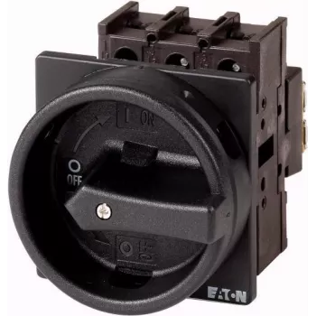 Eaton P1-25/EA/SVB-SW 3-Pole main switch, 25 A, IP65, black 048365