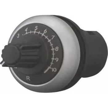 Eaton M22-R470K Rotary Potentiometer, 470 kΩ, 0.5 W, Single-Turn, Linear, Panel Mounting