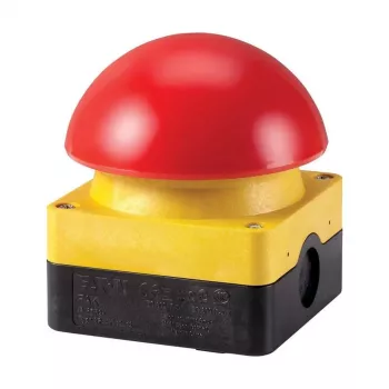 EATON FAK-R/V/KC11/IY foot/hand switch, 1NO, 6A, 230V AC, IP67, yellow 229748