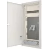 Eaton KLV-48HWM-F flush-mounted distribution cabinet, 48 module units, 4 rows, transparent door, white 178836