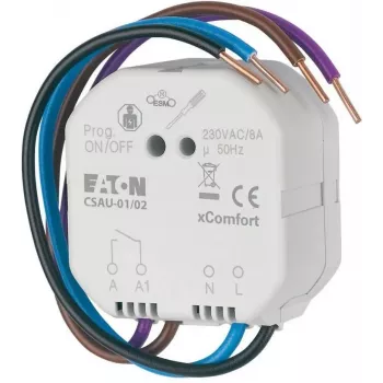 Eaton xComfort wireless switching actuator, potential-free, 16 A, 1-Channel, flush-mounted (240694)