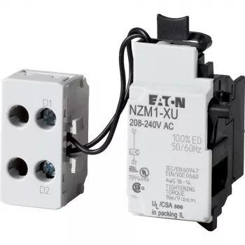 Eaton undervoltage release with side-mounted terminal block for NZM1 miniature circuit breakers (259442)