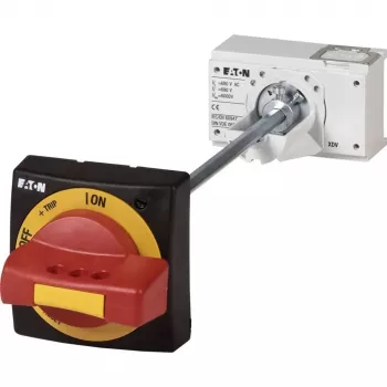 Eaton NZM1-XHBR Rotary Handle, Black/Red/Yellow, IP66, 85x85 mm, for NZM1/PN1/N(S)1 266632