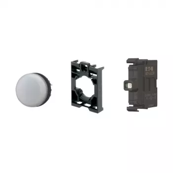 Eaton M22-L-W-LED-BVP LED Indicator Light, White 110928